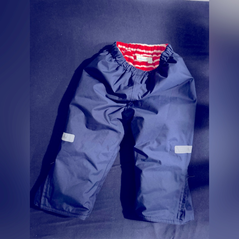 Jojo Maman Bebe Fleece-lined Waterproof snow pants / trousers in size 12-18 mo